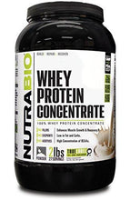 Nutrabio 100% Whey Protein Concentrate Wpc80 Vanilla 2 Pounds
