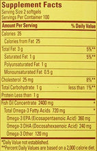 360Mg Of Omega 3 200 Softgels Fatty Acids Fish Oil Pack Of 2