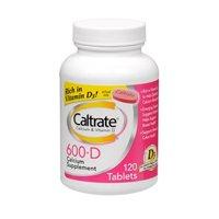 Caltrate Caltrate 600 Calcium Supplements Plus Vitamin D For Strong Bones 60 Tabs Pack Of 2