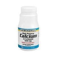Calcium Carbonate 600Mg Tabs 60 By Caltrate 600+D