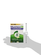 Dm 12 Hr Expectorant Cough Suppressant Tablets 40Ct