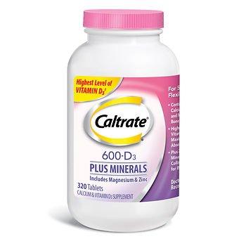 Caltrate 600+D3 Plus Minerals With Magnesium And Zinc 320 Count