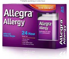 24 Hour Allergy 180 Mg Non Drowsy 60 Tablets 230 Count Bottles 33% More! Bonus 15 Tablets Free