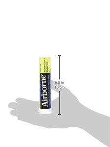 Airborne Lemon Lime Effervescent Tablets 36 Count 1000Mg Of Vitamin C Immune Support Supplement