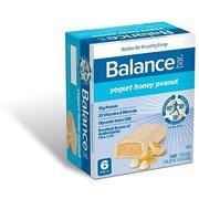 Balance Gold Yogurt Honey Peanut Nutrition Energy Bar 6 Count