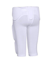 Boys Integrated Football Pants White/Black Youth Large