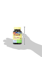 Vitamin D3 2000 I.U. Liquid Softgels 250Count