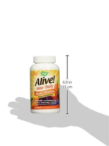 Alive! Max3 Daily Multivitamin Max Potency 180 Tablets