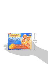 Emergenc Immune+ System Support Dietary Supplement Drink Mix With Vitamin D 1000Mg Vitamin C 0.33 Ounce Packets Super Orange Flavor 30 Count