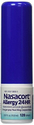 Allergy 24Hr Nondrip Nasal Spray Largeritems 120 Sprays 6 Pk.
