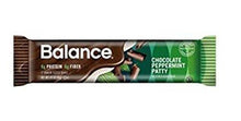 Balance Chocolate Peppermint Patty Protein Fiber Bars 6 1.41 Ounce Bars