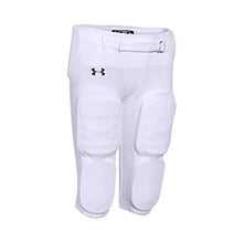 Boys Integrated Football Pants White/Black Youth Large