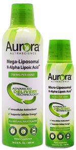 Aurora Nutrascience Megaliposomal R Lipoic Acid 750 Mg Vida Lifescience 16 Oz Liquid