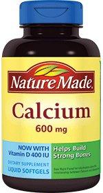 Calcium With Vitamin D3 600 Mg 100 Liquid Softgels Pack Of 2