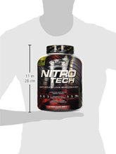 Nitrotech Whey Isolate  Protein Powder   Muscletech  Performance Series Lean Muscle Builder Whey Protein Formula Strawberry 3.97Lb