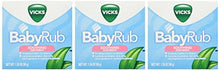 Baby Rub Soothing Ointment 1.76 Ounce 3 Count