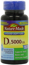Vitamin D3 5000Iu 90 Softgels