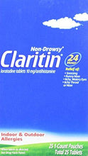 24Hour Nondrowsy Allergy Relief 25Individual Packets/Box