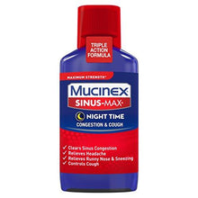 Sinusmax Strength Liquid Night Time Relief 6 Ounce