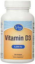 High Potency Vitamin D3 5000 Iu In Organic Coconut Oil For Enhanced Absorption 360 Softgels