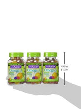 Omega 3 Gummy Vitamins For Adults Natural Berry Lemonade Flavors 60 Each Pack Of 3