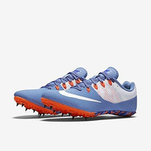 Zoom Rival S 8 Track Spike Chalk Blue/Blue/Orange/White Size 7 M Us