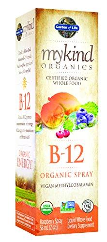 B12 Vitamin Mykind Organic Whole Food B12 For Metabolism And Energy Raspberry 2Oz Liquid
