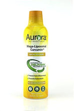 Aurora Nutrascience Megaliposomal Curcumin 600 Mg Vida Lifescience 16 Oz Liquid
