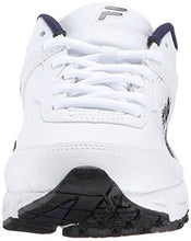 Fila Memory Sportland Running Shoe Whitefila Navymetc Silver 10.5 M US