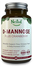 Dmannose 500 Mg + Organic Cranberry Extract 200 Mg | Urinary Tract Infection Supplements | Dmannose Supplement For Uti Prevention Bladder Infection Treatment And Relief | Vegan Capsules