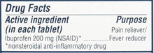 Pain Reliever / Fever Reducer Coated Gel Caplet 200Mg Ibuprofen Temporary Pain Relief 100 Count