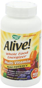 Alive! Max3 Daily Multivitamin Max Potency 180 Tablets