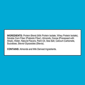 Protein Bar Chocolate Brownie 20G Protein 5G Net Carbs 180 Cals High Protein Bars Low Carb Bars Gluten Free Soy Free 2.1 Oz Bar 12 Count