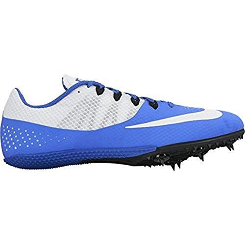 Zoom Rival S 8 Size 12 Running Cleats Spikes Racer Blue White
