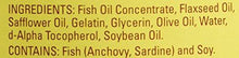 Triple Omega 3 6 9 Fish Flaxseed Safflower Olive Oils 180 Softgels