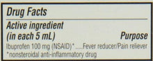 Children Fever Reducer/Pain Reliever 100Mg Ibuprofen Grape Flavor Oral Suspension 4 Fl. Oz. Bottle Pack Of 2