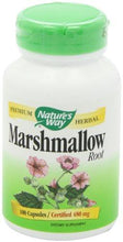 Marshmallow Root 480 Mg 100 Capsules Pack Of 2