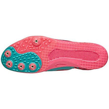 Zoom W Waffle Track Distance Cross Country Spikes Size 9.5 Pink Blue