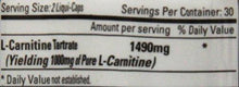Lipo 6 Carnitine 60 Count