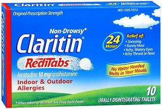 24 Hour Indoor Outdoor Allergy Reditabs 10 Ct Pack Of 2