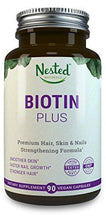 Biotin Plus 5000 Mcg + Vitamins B3 B6 B12 Help Rejuvenate Cells Antioxidants Vitamins C E | Comprehensive Multivitamin Biotin Supplements | Biotin For Skin Hair Nails | Vegan Biotin Pills