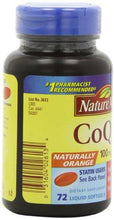 Coq10 Naturally Orange 100Mg 72 Softgels