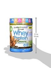 Purely Inspired Pure Whey Greens Pure Whey Protein Powder Decadent Chocolate 1.5 Pounds