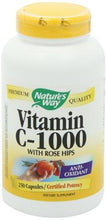 Vitamin C 1000 With Rose Hips 250 Capsules