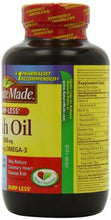 Fish Oil 1200 Mg Burpless Value Size 200Count