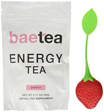 Baetea Energy Tea: Naturally Boost Your Energy 25 Servings With Guarana Potent Traditional Organic Herbs Ultimate Way To ReVitalized Focus The Mind