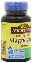 High Potency Magnesium 400 Mg 60Count