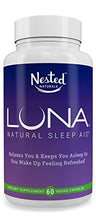 Luna #1 Natural Sleep Aid On Amazon | Herbal Nonhabit Forming Sleeping Pill Made With Valerian Chamomile Passionflower Lemon Balm Melatonin More! | Lifetime Guarantee