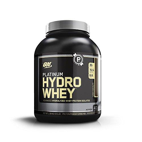 Platinum Hydrowhey Protein Powder Hydrolyzed Whey Protein Powder Flavor: Turbo Chocolate 3.5 Pounds