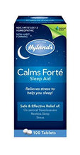 Hylands Homeopathic Calms Forte Sleep Aid Tablets 100 Count
